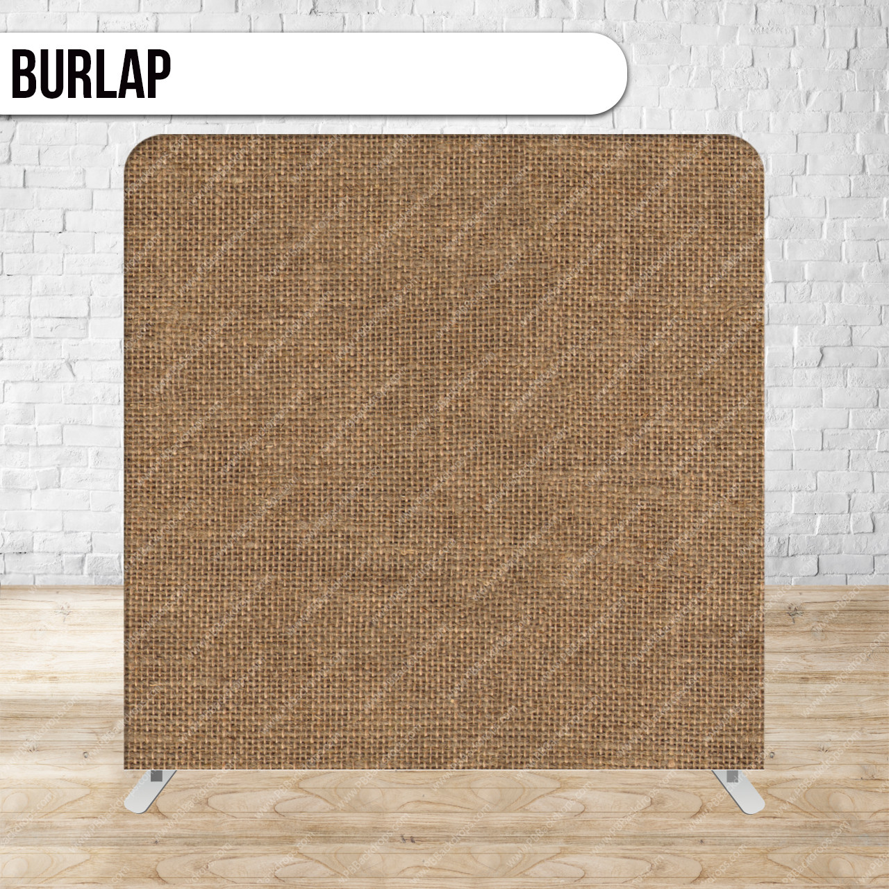 Pillow Cover Backdrop (Burlap) PB Backdrops