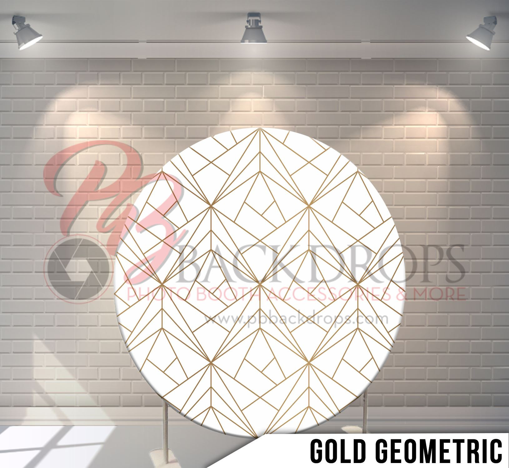 Backdrops & Stands - Unique Shapes - Circle Displays - PB Backdrops