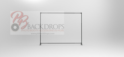 New Improved Heavy Duty Adjustable Banner Stand Only