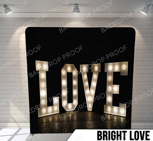 Pillow Cover Backdrop  (Bright Love)