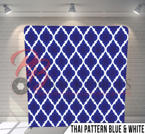 Thai Pattern Blue & White
