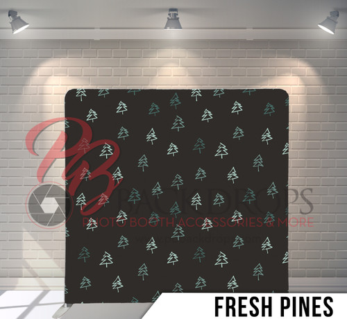 Pillow Cover Backdrop  (Fresh Pines)