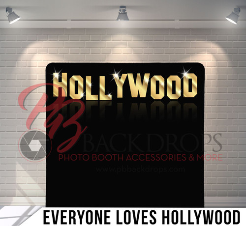 Pillow Cover Backdrop  (Everyone Loves Hollywood)