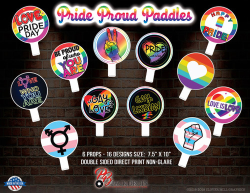 Pride Proud Paddles Bundle