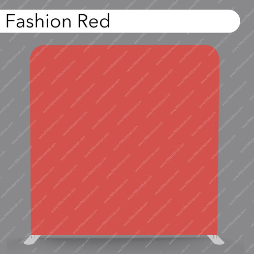 Pillow Cover Backdrop  (Fashion Red)