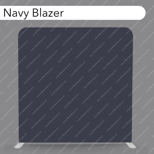 Pillow Cover Backdrop  (Navy Blazer)