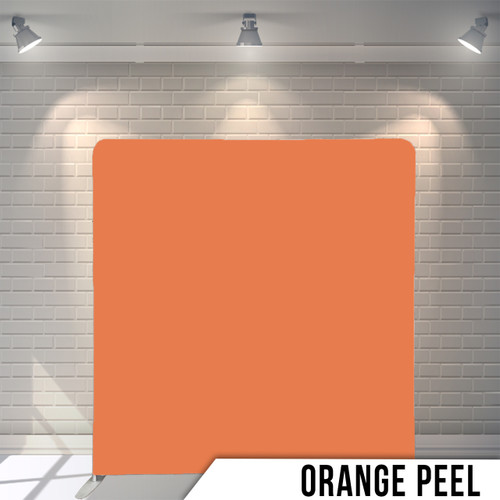 Pillow Cover Backdrop  (Orange Peel)