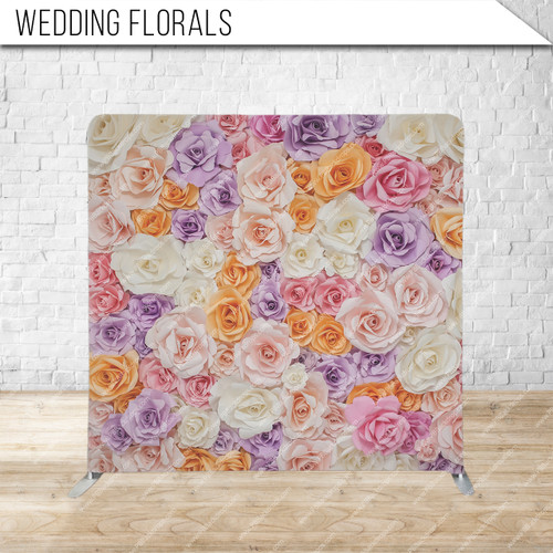 Pillow Cover Backdrop  (Wedding Florals)
