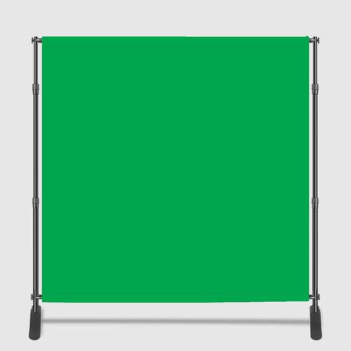 8x8 Printed Tension fabric backdrop (Green Screen)