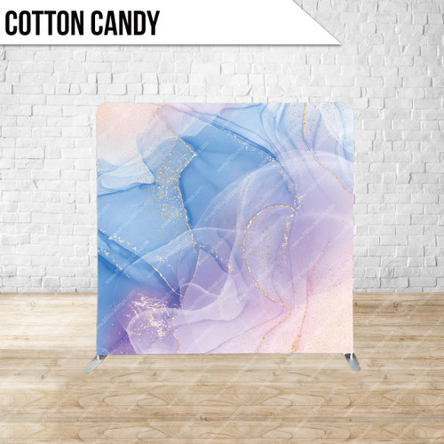 Pillow Cover Backdrop  (Cotton Candy)