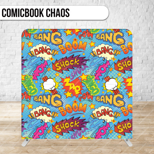 Pillow Cover Backdrop  (Comicbook Chaos)