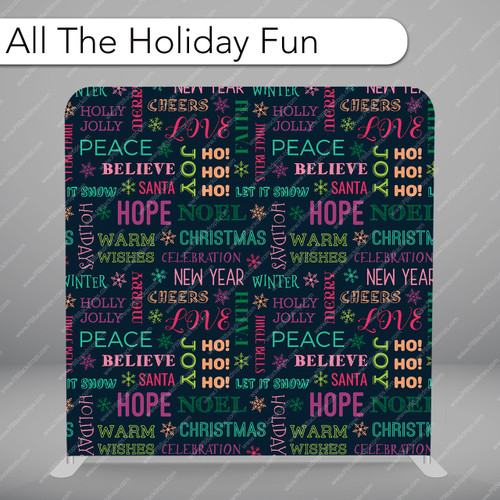 Pillow Cover Backdrop (All The Holiday Fun)