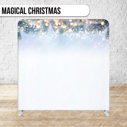 Pillow Cover Backdrop (Magical Christmas)