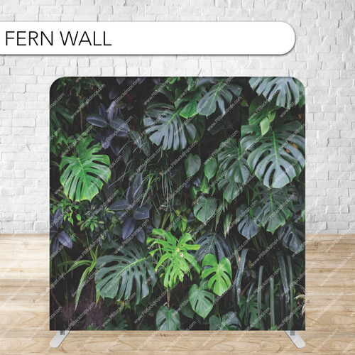 Pillow Cover Backdrop (Fern Wall)