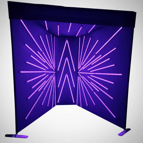 Vogue Booth Extreme with 55 LED Lights - PB Backdrops