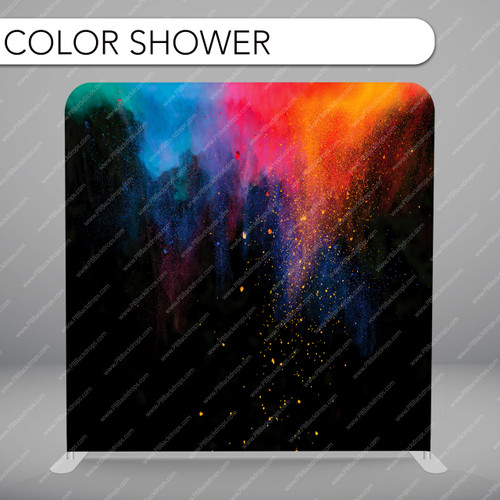 Pillow Cover Backdrop (Color Shower)
