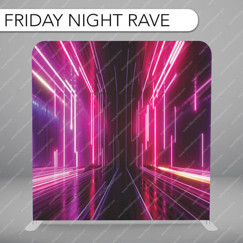 Pillow Cover Backdrop (Friday Night Rave)