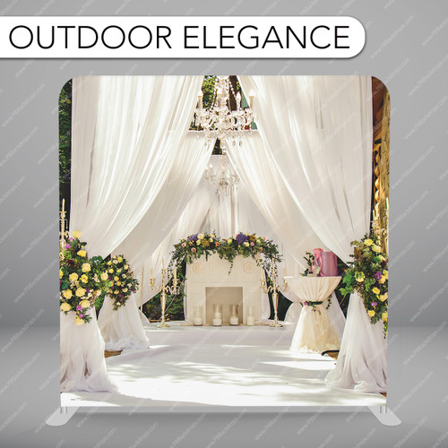 Pillow Cover Backdrop (Outdoor Elegance)