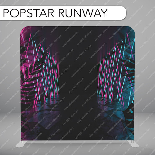 Pillow Cover Backdrop (Popstar Runway)