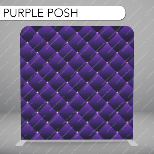 Pillow Cover Backdrop (Purple Posh)