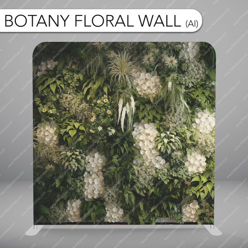 Pillow Cover Backdrop (Botany Floral Wall)