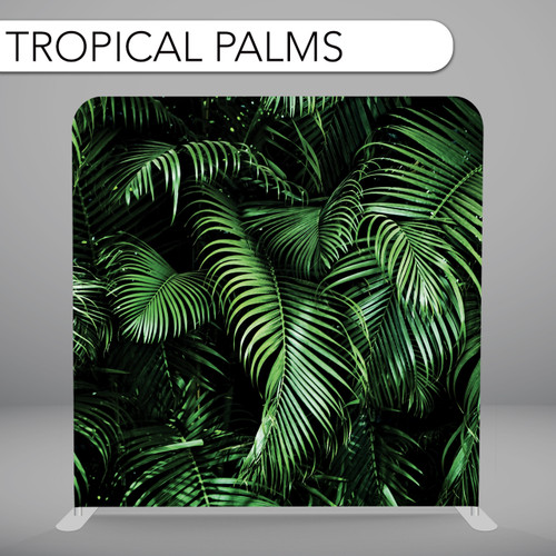 Pillow Cover Backdrop (Tropical Palms)