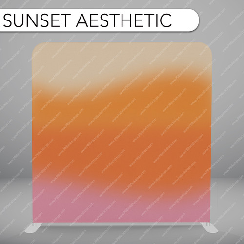 Pillow Cover Backdrop (Sunset Aesthetics)