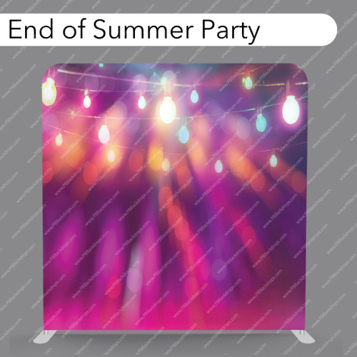 Pillow Cover Backdrop (End of Summer Party)