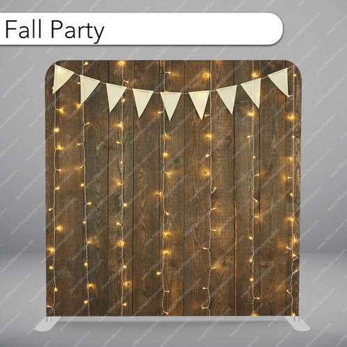 Pillow Cover Backdrop (Fall Party)