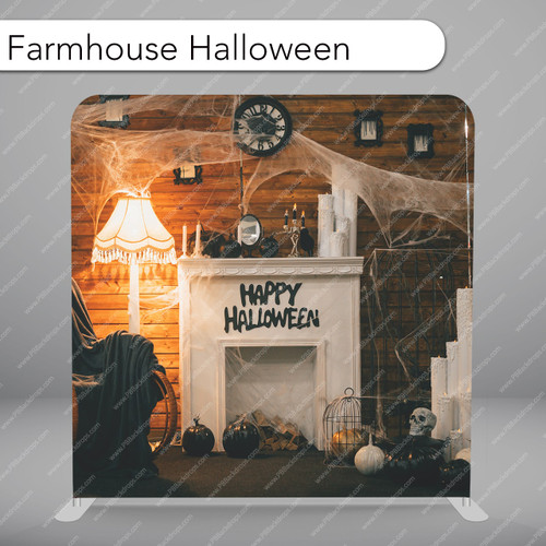 Pillow Cover Backdrop (Farmhouse Halloween)