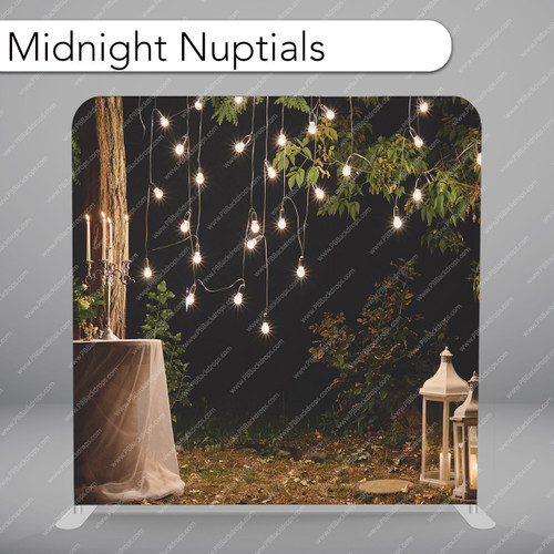 Pillow Cover Backdrop (Midnight Nuptials)