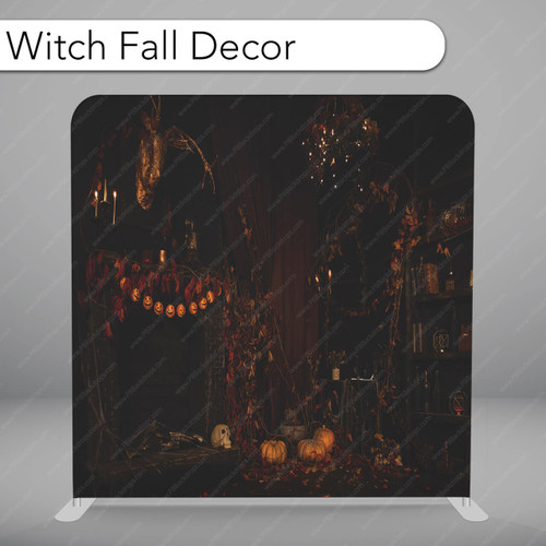 Pillow Cover Backdrop (Witch Fall Decor)