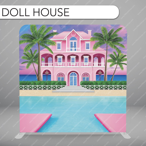 Pillow Cover Backdrop (Doll House)