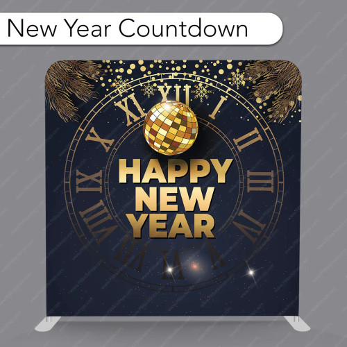 Pillow Cover Backdrop (New Year Countdown)