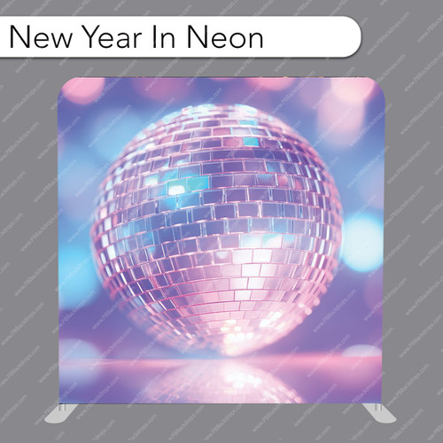 Pillow Cover Backdrop (New Year In Neon)
