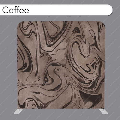 Pillow Cover Backdrop (Coffee)