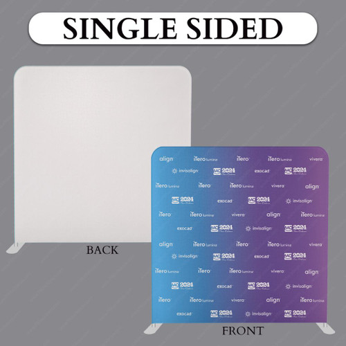Custom Designed Single-sided Pillow Cover Backdrop