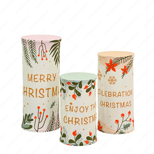 Cylinder Pedestal Display Counter Kit