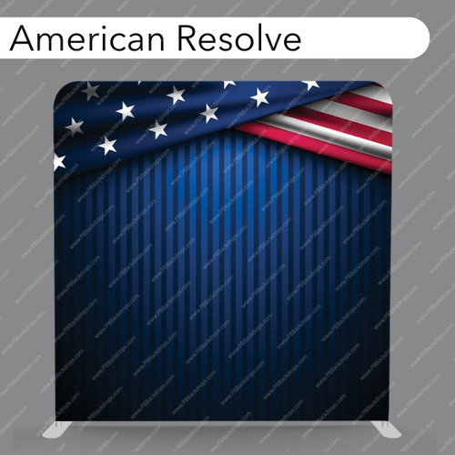 Pillow Cover Backdrop (American Resolve)
