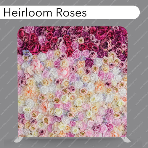 Pillow Cover Backdrop (Heirloom Roses)