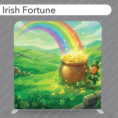 Pillow Cover Backdrop (Irish Fortune)