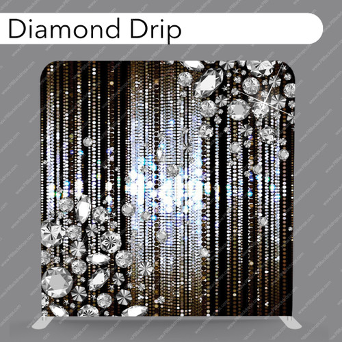 Pillow Cover Backdrop (Diamond Drip)