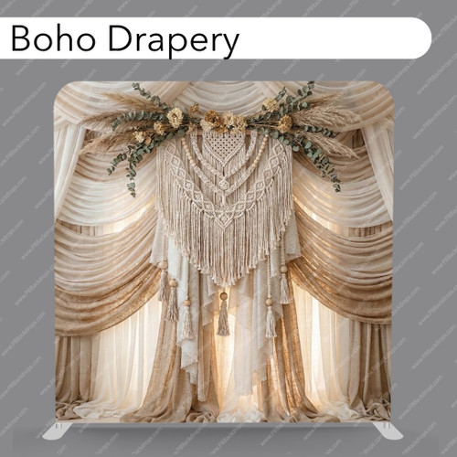 Pillow Cover Backdrop (Boho Drapery)
