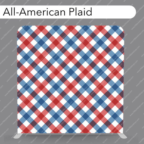 Pillow Cover Backdrop (All American Plaid)