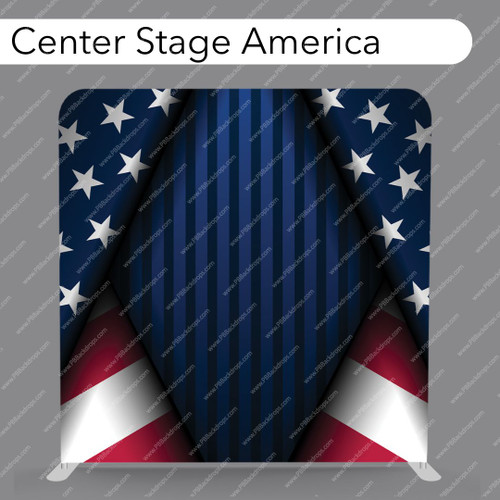 Pillow Cover Backdrop (Center Stage America)