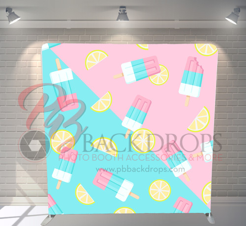 Single-sided Pillow Cover Backdrop  - Summer Day | PB Backdrops