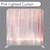 Pillow Cover Backdrop (Pink Lighted Curtain)