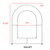 Open Arch Window Backdrop