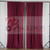 10 ft x 10 ft Polyester Professional Backdrop Curtains Drapes Panels -Burgandy