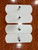J4 - Buy 1 Set Get the 2nd Set Free - Oversized Bases for PB Backdrops, White Powder-Coated